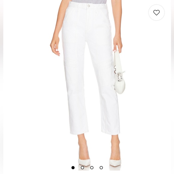 Agolde Cooper White Denim Size 27 - Picture 1 of 8